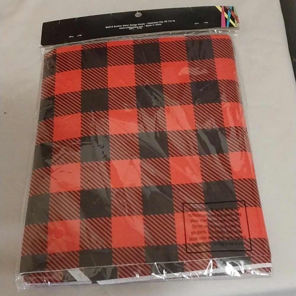 Lumberjack Theme Party Supplies- Table Runner, Plates, Axe Cupcake Toppers